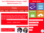 IT Solutions in CeBIT Istanbul 2016