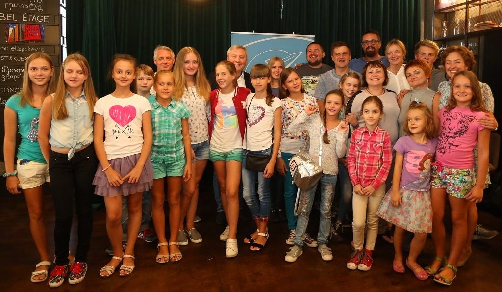 IGOR IANKOVSKYI MET WITH THE TEAM OF "YELLOW BUS" AND WITH CHILDREN FROM THE ATO 