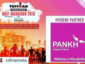 Pankh hygiene partner for Tuffman Gurugram Half Marathon