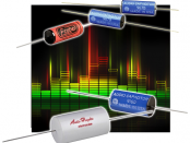 New Yorker Electronics is distributing the new Electrocube Audio-Optimized Film Capacitors for high-end audio applications in both the 916D Series of Metallized Polypropylene Capacitors and the 967D Polypropylene and Foil Audio Capacitors.