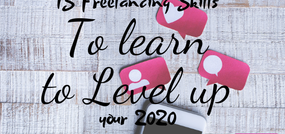 Skills in freelancing