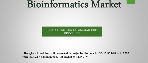 Bioinformatics market