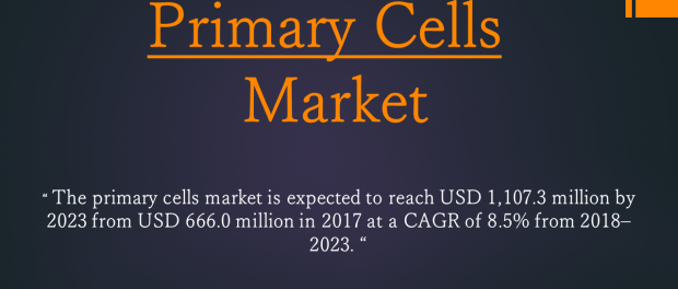 Primary Cells Market