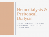 Hemodialysis & Peritoneal Dialysis Market