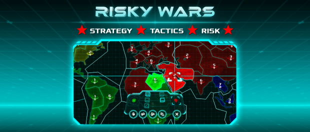 Risky Wars - Strategy Game