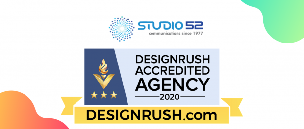 Studio52 received an Accredited Company badge by DesignRush