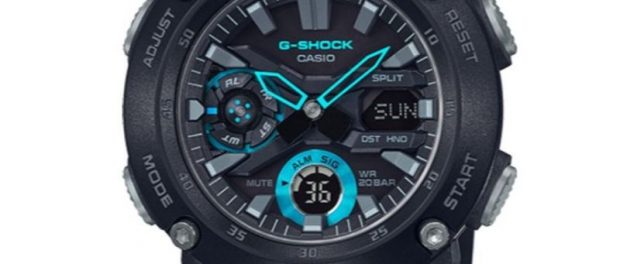 Casio G-Shock Ad Black Resin Watch