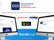Guru Group launches bi-directional Microsoft Dynamics 365 connector for ADP Workforce Now with the collaboration of ADP MarketPlace team. It is now available on Microsoft AppSource and ADP MarketPlace.