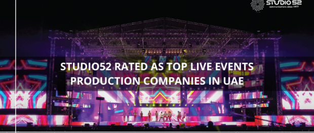 Studio52 Rated as Top 20 Live Events Production Companies in the United Arab Emirates