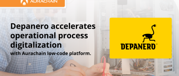 Depanero accelerates operational process digitalization with the Aurachain low-code platform