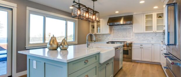 white kitchen cabinets