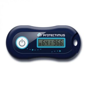 Hardware TOTP token Protectmus Two for Electronic Visit Verification (EVV)