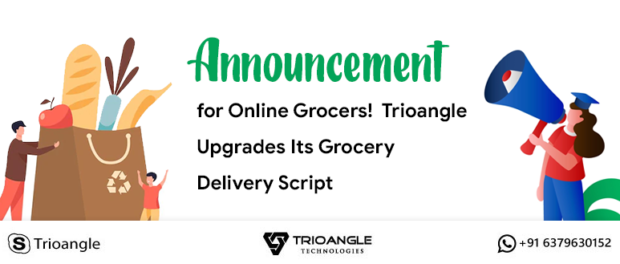 Announcement for Online Grocers