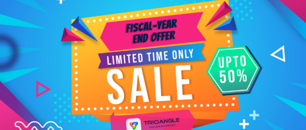 Get Upto 50% Fiscal-Year End Offer to Be Competitive in Online Industry !