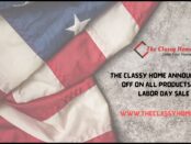 The Classy Home Announces 10% off on All Products for Labor Day Sale