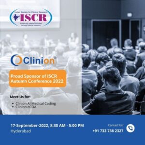 Clinion ISCR 2022 CONFERENCE