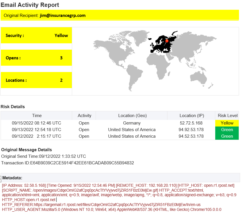 RPost Launches “Active Tracker” inside Registered Email services ...