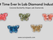 Colored Butterfly Cut Diamonds- First Time Ever In Lab Diamond Industry