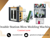 double station blow molding machine