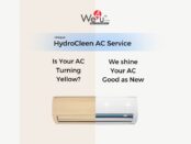 Replace AC Foam Cleaning with We4U India’s HydroCleen Therapy