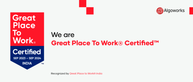Algoworks GPTW Certified 3rd time in a row