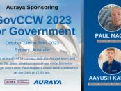 GOVCC Customer Contact Week 2023 Welcomes Auraya and EVA Voice Biometrics