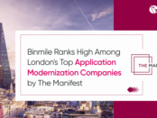 Binmile Ranks High Among London's Top Application Modernization Companies by The Manifest