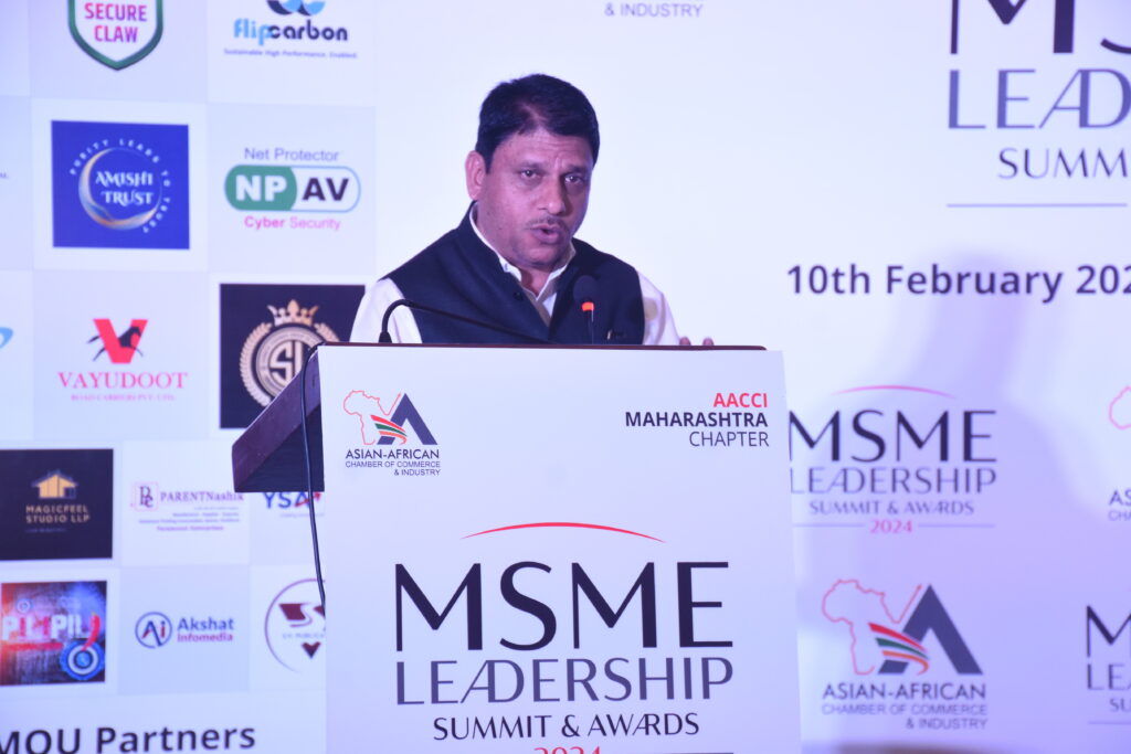Shreekant Patil: Advisory board member, Consultant, Mentor at Startup India: asian african chamber of commerce and industry msme leadership summit 2024 and awards
