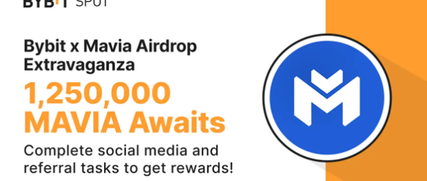 Bybit x Mavia: 1,250,000 MAVIA Airdrop Extravaganza