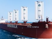 Photo caption: Berge Olympus, owned by Berge Bulk and charted by Vale retrofitted with four Windings®