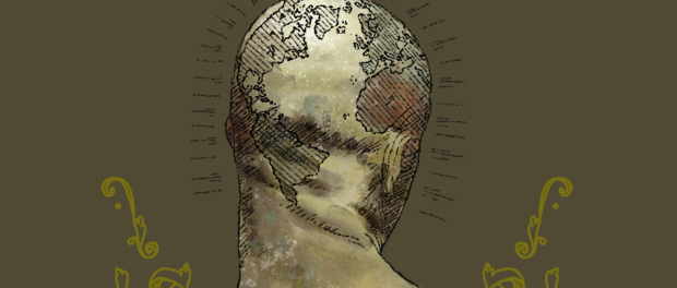 "Cover art for Byrne Elliott Music's instrumental album 'Age of Enlightenment.' The image evokes a sense of spiritual and intellectual awakening.