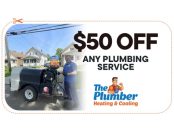 $50 OFF in Plumber service