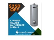 Save $250 on Water Heater with Furnace Installation in Lake Zurich, IL