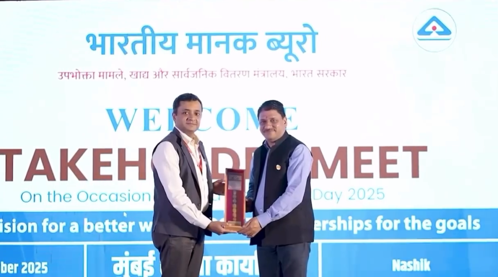 BIS Mumbai Branch Office kickstart World Standards Day 2025 celebrations with Shreekant Patil at Nashik.