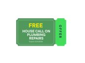 Free House Call on Plumbing Repairs
