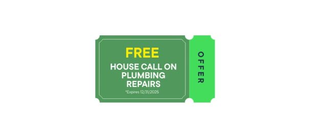 Free House Call on Plumbing Repairs