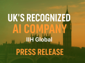 IIH Global Recognized as an AI Development Company in the UK