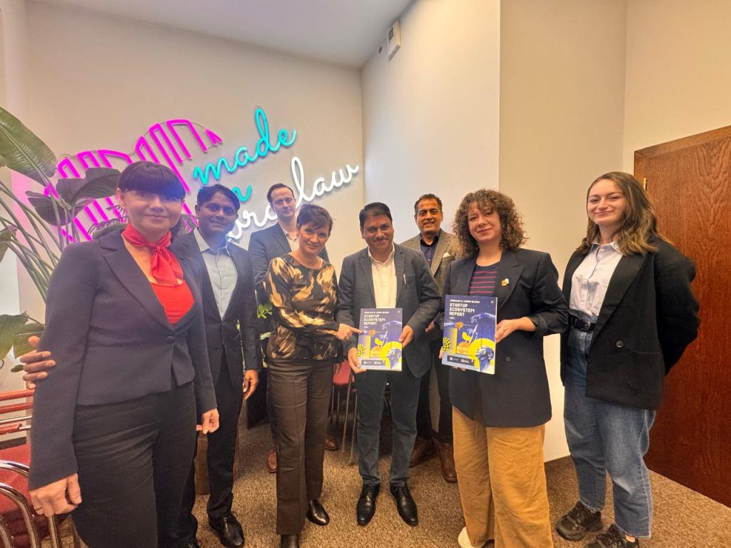 Shreekant Patil with Startup Wrocław, Poland - Golbal Leadership, Europe, Startup India Mentor, International, European Union, Govt of India Initiative. PARENTNashik, Founder, MSME Help, Nashik