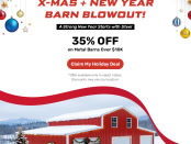 Premium Metal Structures Now Up to 35% OFF