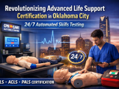 CPR Cart Revolutionizes Advanced Life Support Certification in Oklahoma City with 247 Automated Skills Testing