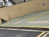 Automatic Flip Up Flood Barrier
