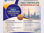 Italy Certificate Attestation in Dubai