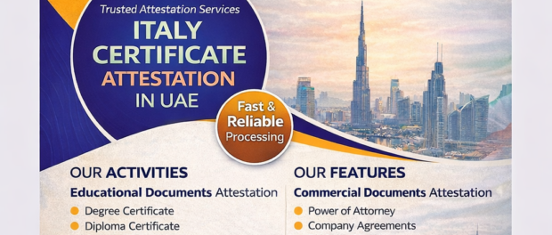 Italy Certificate Attestation in Dubai