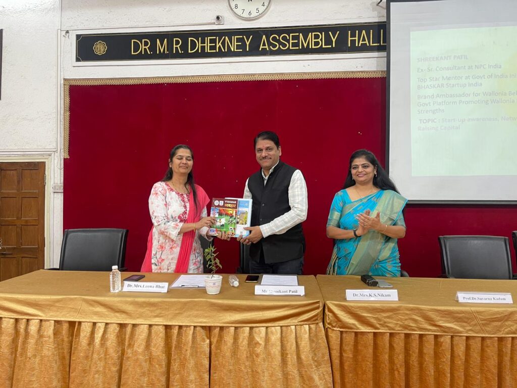 Shreekant Patil, Startup India Mentor, BYK College of Commerce, SPPU Start-up Talk Series-2026, Strengthening Startup Ecosystem in Nashik, Mentorship, Commerce, Entrepreneurship, Startup, Igniting Innovation, NISIC, MSMEHelp