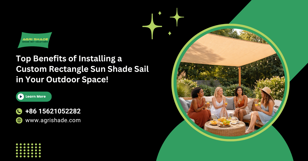 Custom Rectangle Sun Shade Sail