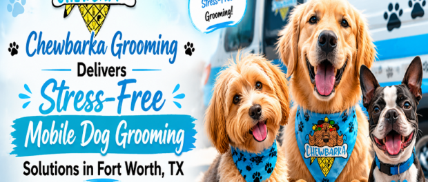 Chewbarka Grooming Delivers Stress-Free Mobile Dog Grooming Solutions in Fort Worth, TX