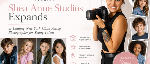 Shea Anne Studios Expands as Leading New York Child Acting Photographer for Young Talent